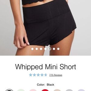 Black Mini Shorts